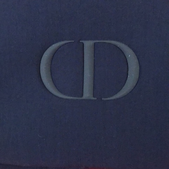 DIOR Men's Toiletry Pouch Navy Blue Authentic Savage - Picture 12 of 15